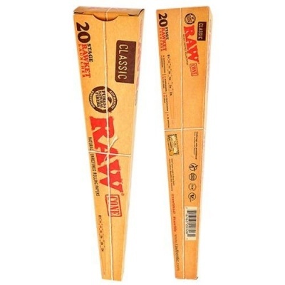 RAW CONES 20 MEDIDAS RAWKET (Caixa)