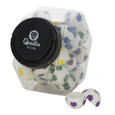 Qnubu Silicone Soccer Bottle 8ml (Display L 25Und)