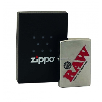 RAW ZIPPO SILVER