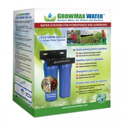 Caixa do sistema de filtragem ECO GROW 240 Lh GROWMAX WATER