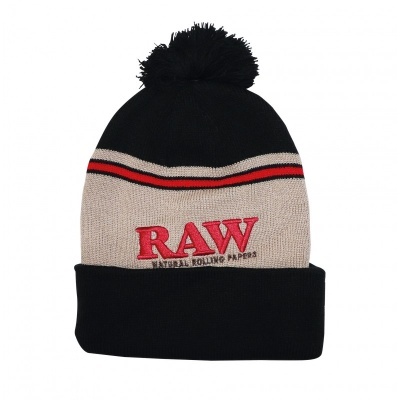 RAW GORRO BLACK/RED