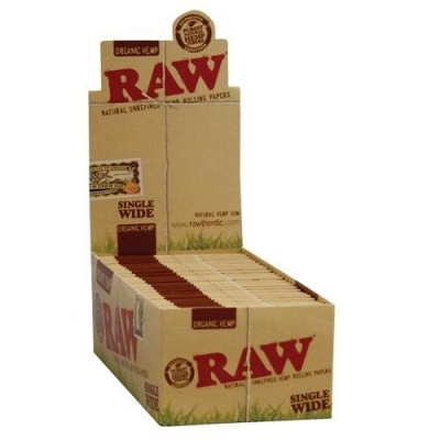 RAW SINGLE WIDE ORGANIC (Caixa)