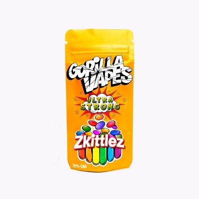 Gorilla Grillz Vaporizador CBD 75% Zkittlez 1ml