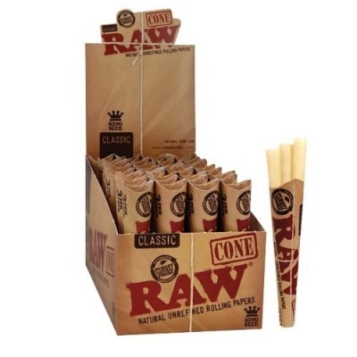 RAW CONES KING SIZE CLASSIC - 96 unidades (Caixa)