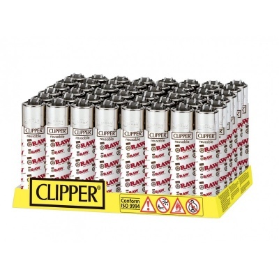 RAW CLIPPER LOGO WHITE (Caixa)