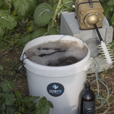 Lurpe Bolsa pequena para chá de compostagem 22×36