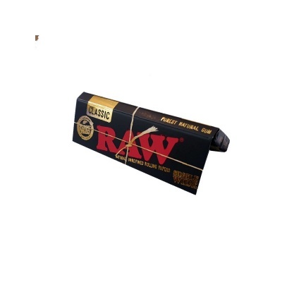 RAW BLACK SINGLE WIDE DOUBLE (unidade)