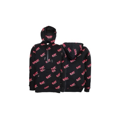 RAW RAWLER ZIP HOODIE LOGO