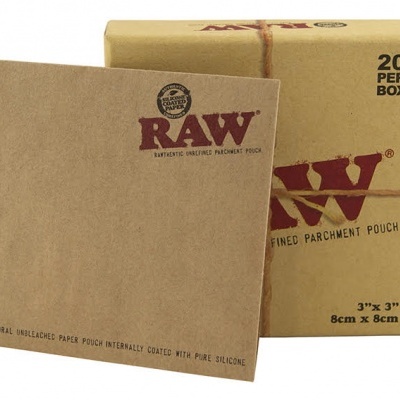 RAW ENVELOPES DE PERGAMINHO 20 unidades