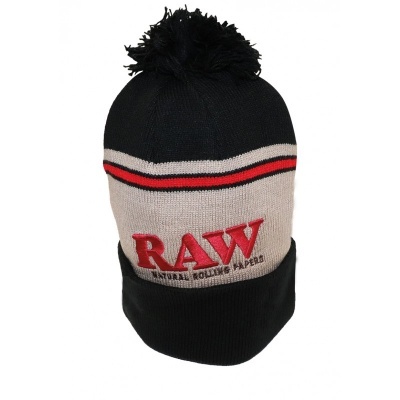 RAW GORRO BLACK/RED