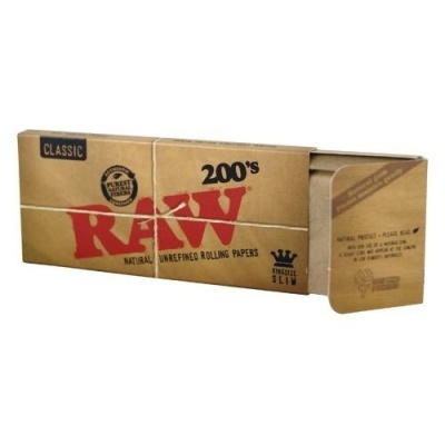 RAW 200 KING SIZE SLIM CLASSIC (unidade)