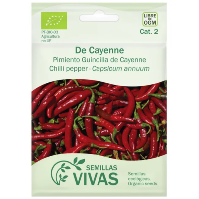 Pimento De Cayenne BIO (Sementes Vivas)