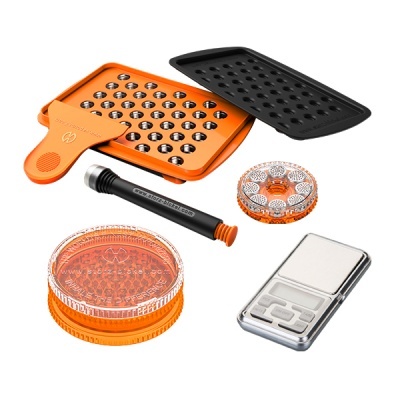 Kit de enchimento de cápsulas monodose Crafty / Mighty / Plenty / Volcano (40 cápsulas)