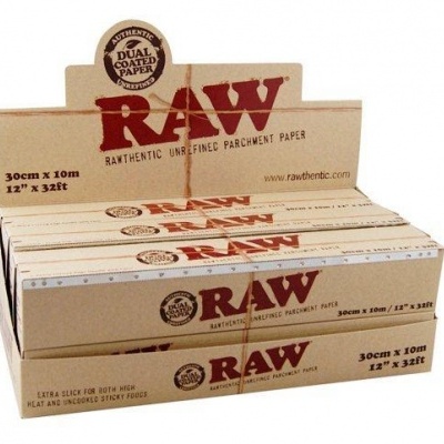 RAW PERGAMINHO ROLO 300mm X 10m (unidade)