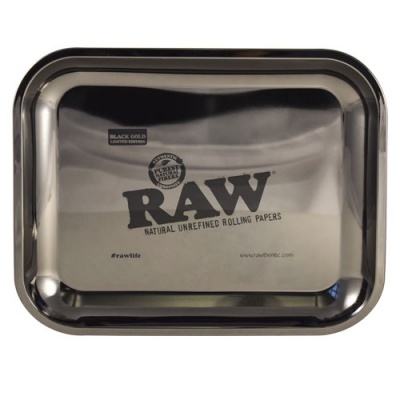 RAW BANDEJA PEQUENA OURO NEGRO EDICAO LIMITADA