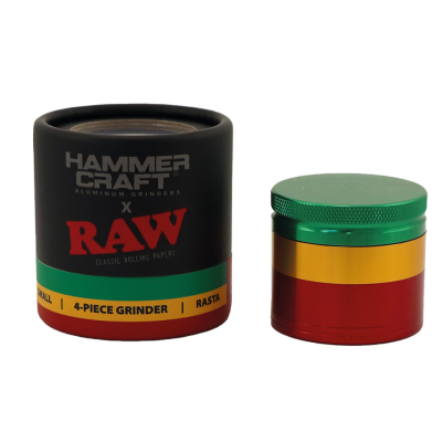 Raw Grinder x Hammercraft Rasta 4 Partes