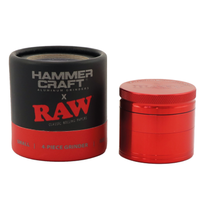 Raw Grinder x Hammercraft Vermelho 4 Partes