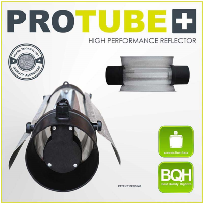 Refletor PROTUBE+ high performance em alumínio com lâmpadas BQH e caixa de conexão