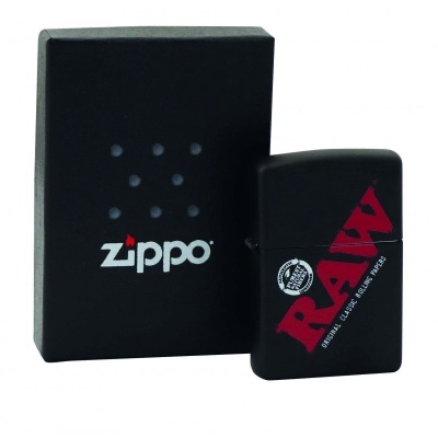 RAW ZIPPO BLACK