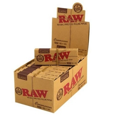 RAW SINGLE WIDE CONNOISSEUR (Caixa)