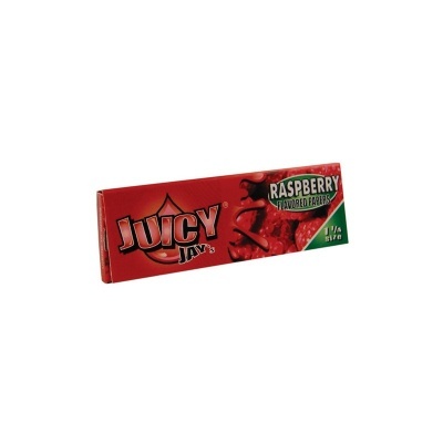 Embalagem de papel para cigarro Juicy Jay's sabor framboesa