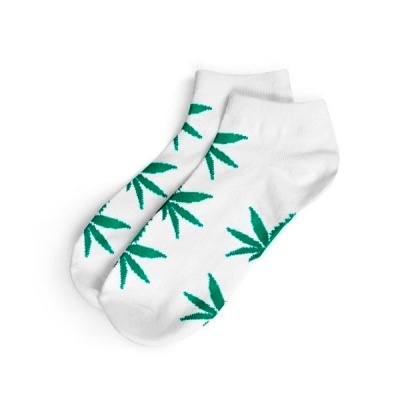 Meias masculinas de cannabis