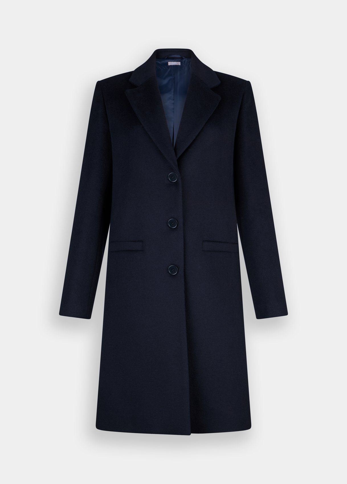 Wool coat Night Blue