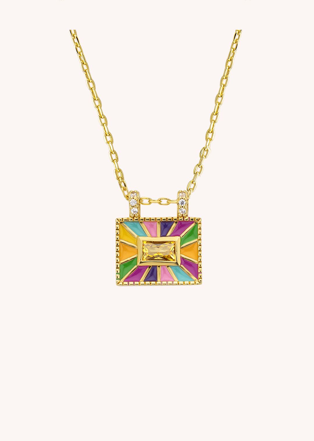 MYA-BAY Rainbow El Paso Necklace MYA-BAY Rainbow El Paso Necklace