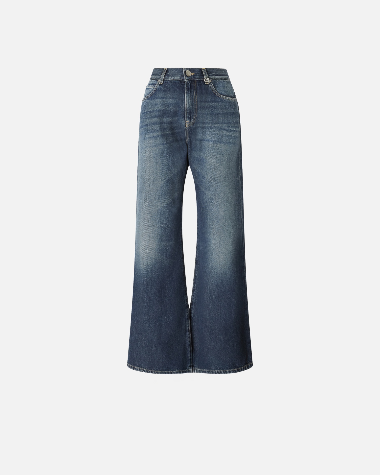 Wide-leg soft denim jeans Wide-leg soft denim jeans