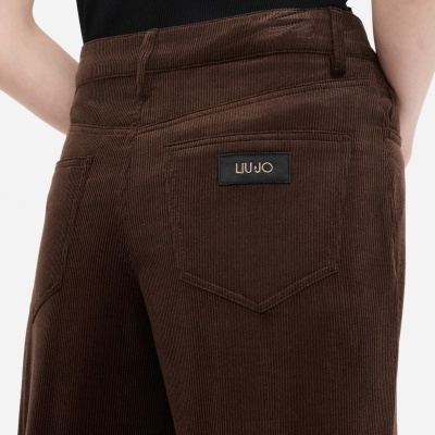 Choco Velvet trousers