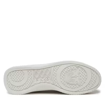 Reby beige and gold sneakers