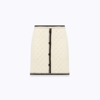 Wool Blend Mini Skirt Wool Blend Mini Skirt