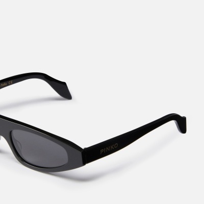 Elongated sunglasses