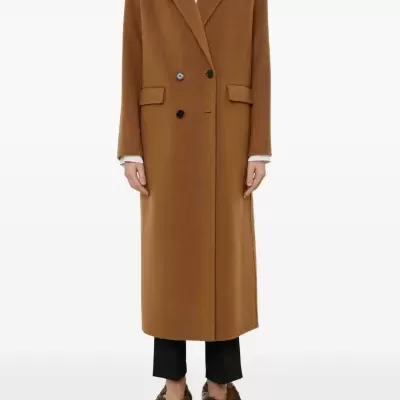 Double-breasted coat