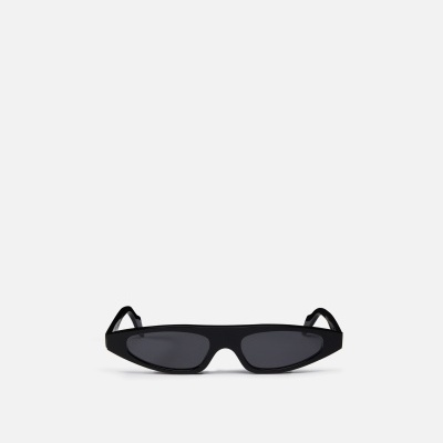 Elongated sunglasses
