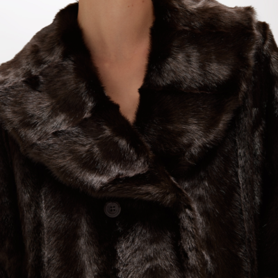 Long Faux Fur Coat