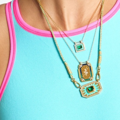 MYA-BAY Turquoise El Paso Necklace