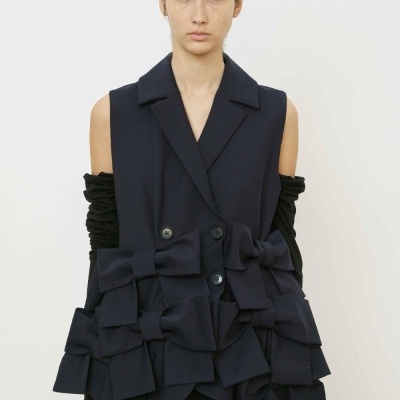 Structured Bow Gilet