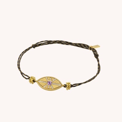 MYA-BAY Purple California Iris Bracelet