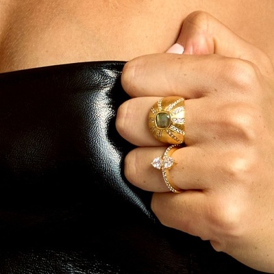 MIA-BAY Labradorite California Ring