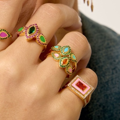 MYA-BAY Pink Madmoiselle Ring