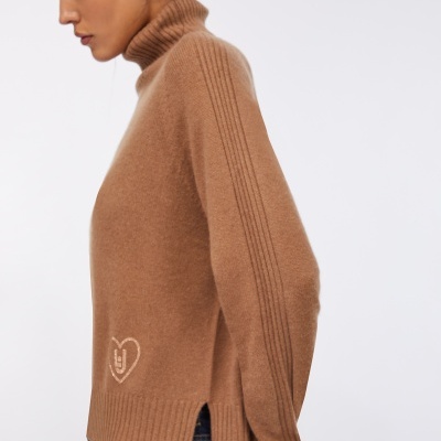 Wool and cashmere turtleneck