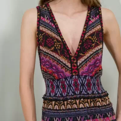 Long Knit Dress Celia