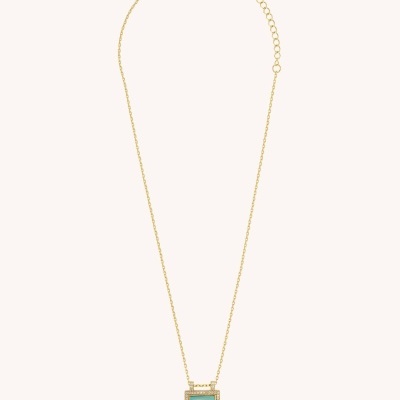 MYA-BAY Turquoise El Paso Necklace