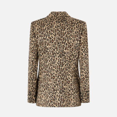 Blazer with Spotted Pattern Blazer with Spotted Pattern