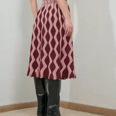 Geometric Francis Skirt