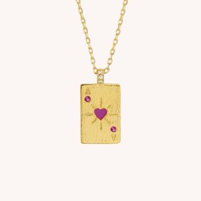 MYA-BAY Ace of Heart Necklace