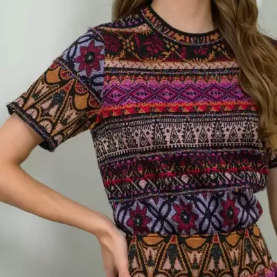 Celiane Knit T-Shirt