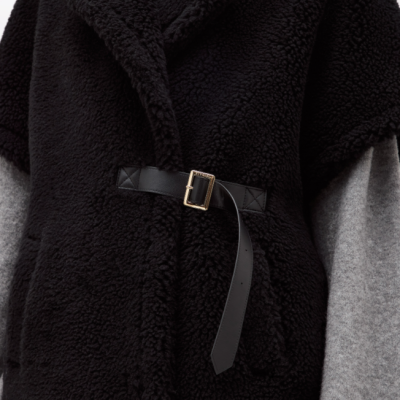 Faux Fur Kimono Gilet