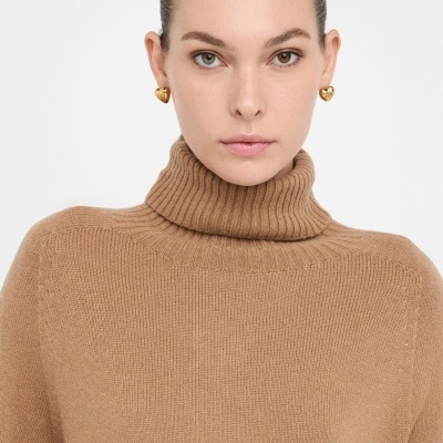 Wool and cashmere turtleneck